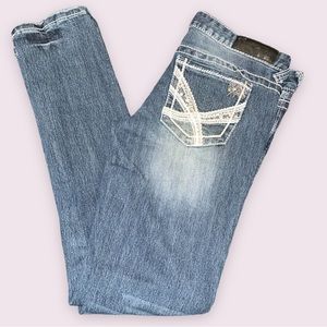 Skinny Jeans w/ Beading on the Back
